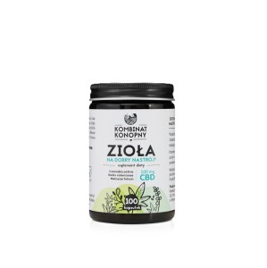 Zioła na dobry nastrój 100 kapsułek 500 mg CBD